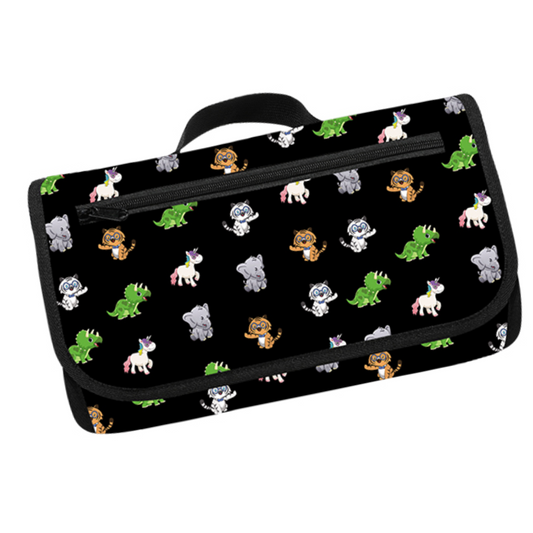 Portable Baby Change Pad - Cartoon Print